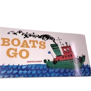 Boats Go kids book